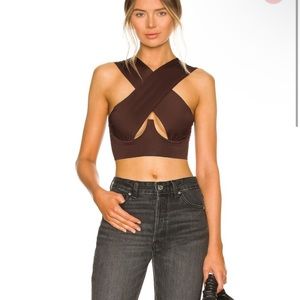 SHEIN Cross Over Top NWOT